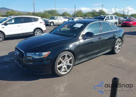 2015 Audi A6 3.0T Premium Plus from USA, damaged, VIN WAUFGAFCXFN003171
